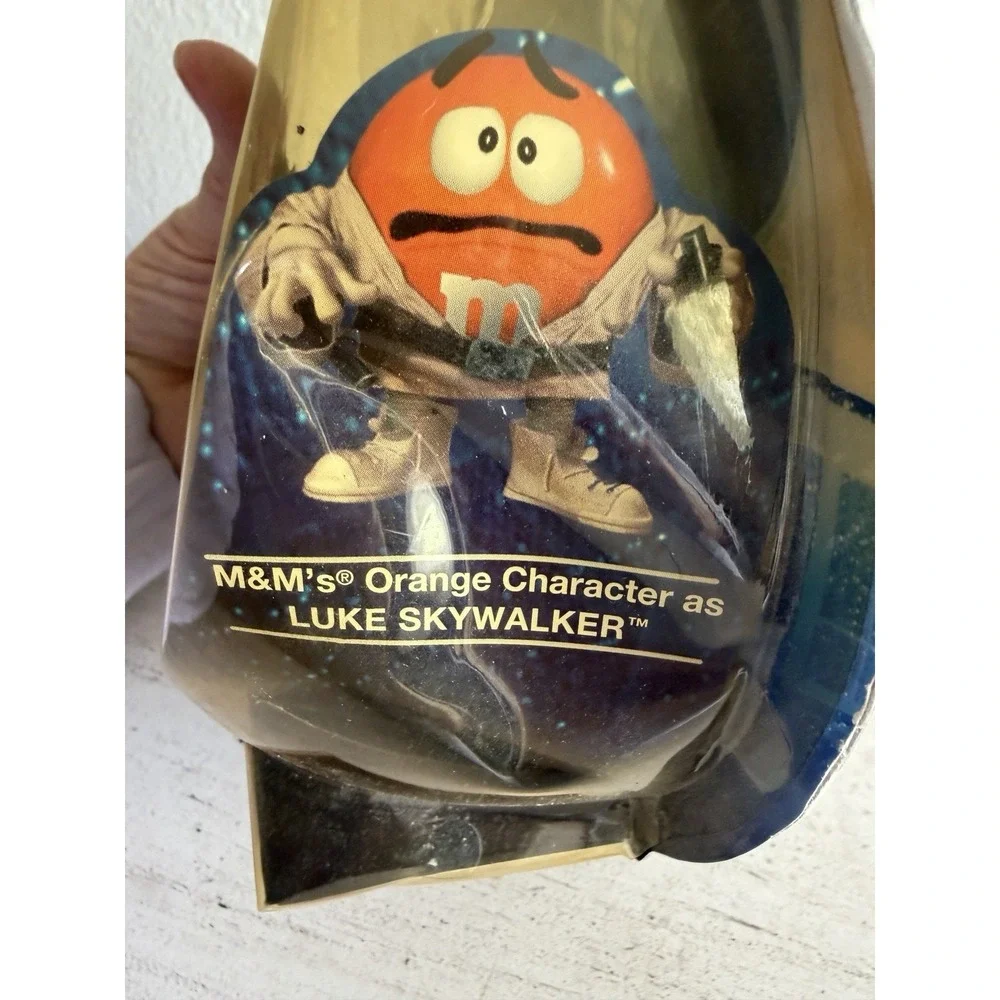 M&Ms Star Wars Chocolate Mpire Luke Skywalker Princess Leia Figure Vtg 2005 MMs - Picture 5 of 6